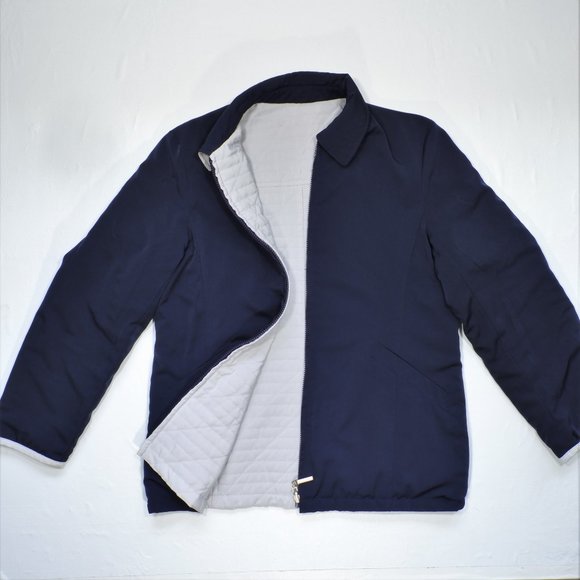 UD Reversible Womens Winter Jacket Size M Utex Design puffy quilted - Picture 5 of 12